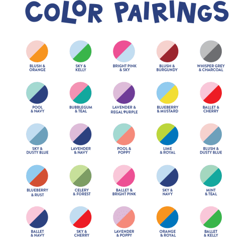 Color Pairings Two Color