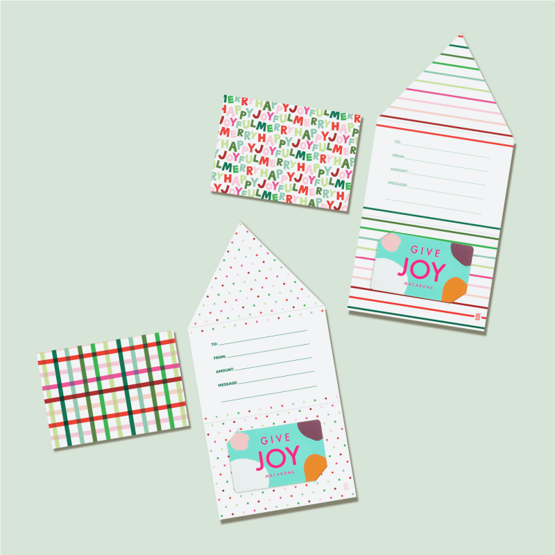 Holiday 2024 Pattern Gift Card Holders Mockup.1 Square