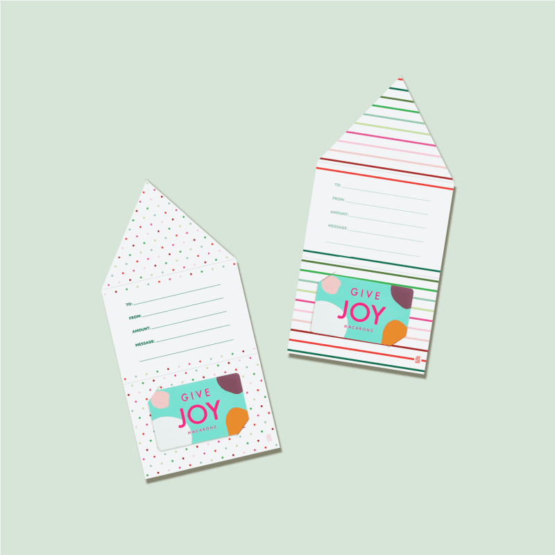 Holiday 2024 Pattern Gift Card Holders Mockup.2 Square