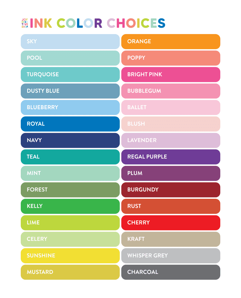 JCS2022ColorChart