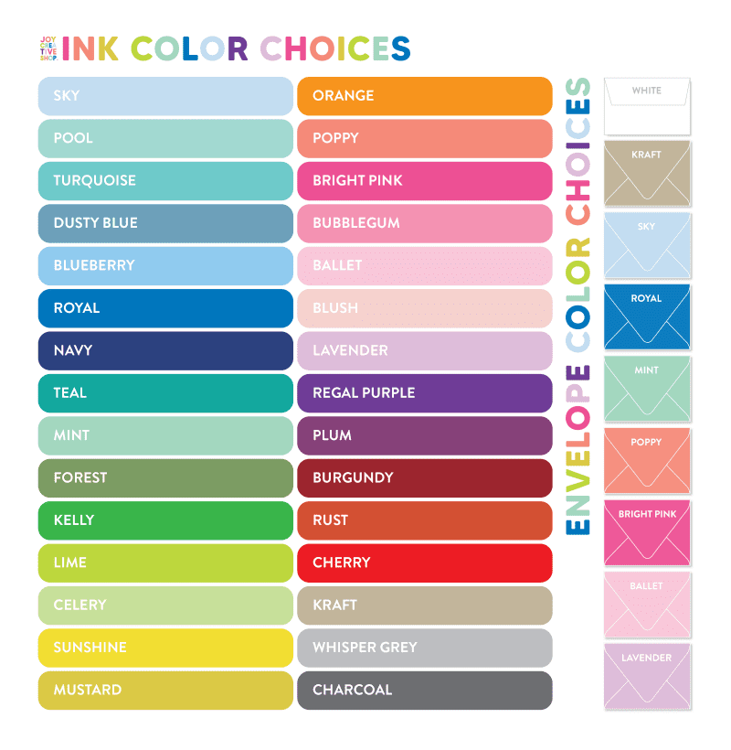 JCS2022ColorChart WITHENVELOPES