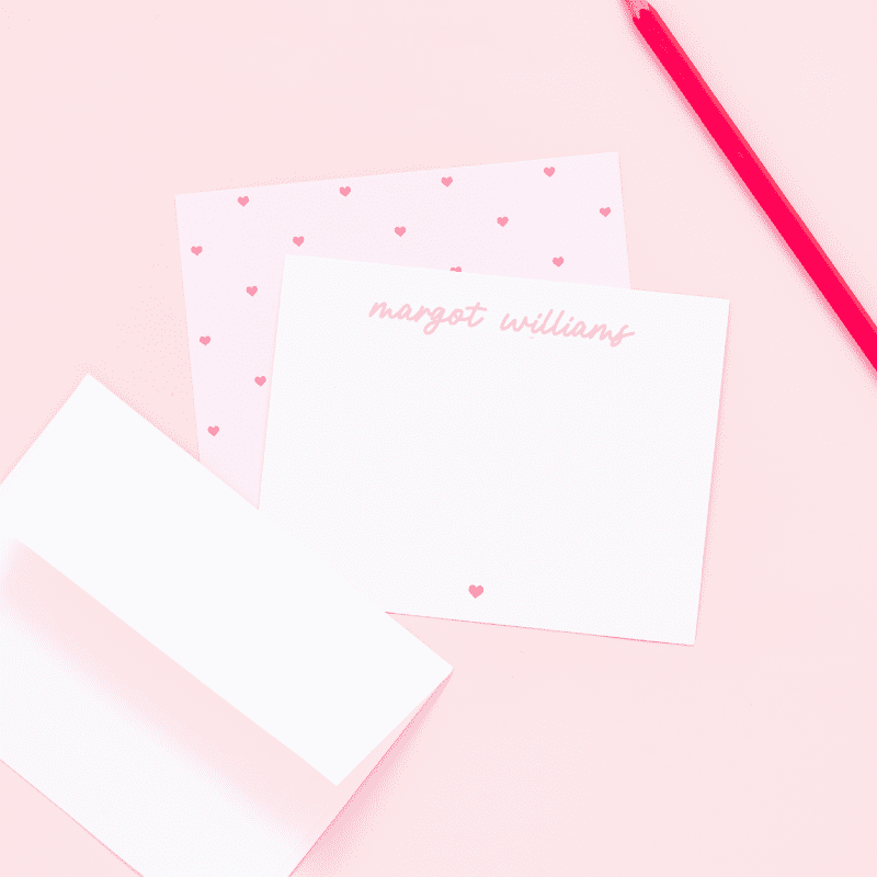 JCSBabyCollectionPersonalizedHeartNotecardListingImage.1 01